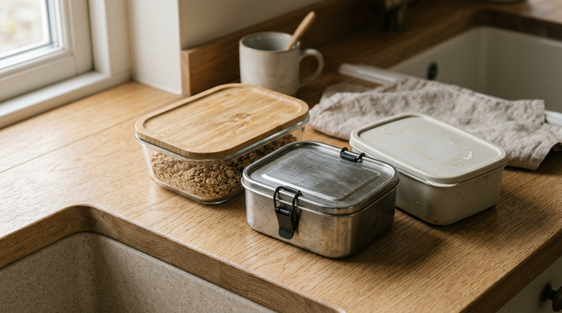Glass, stainless, or plastic: what should actually touch your food?