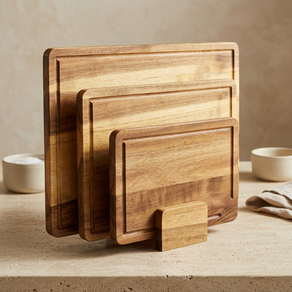 Acacia Chopping Board Trio