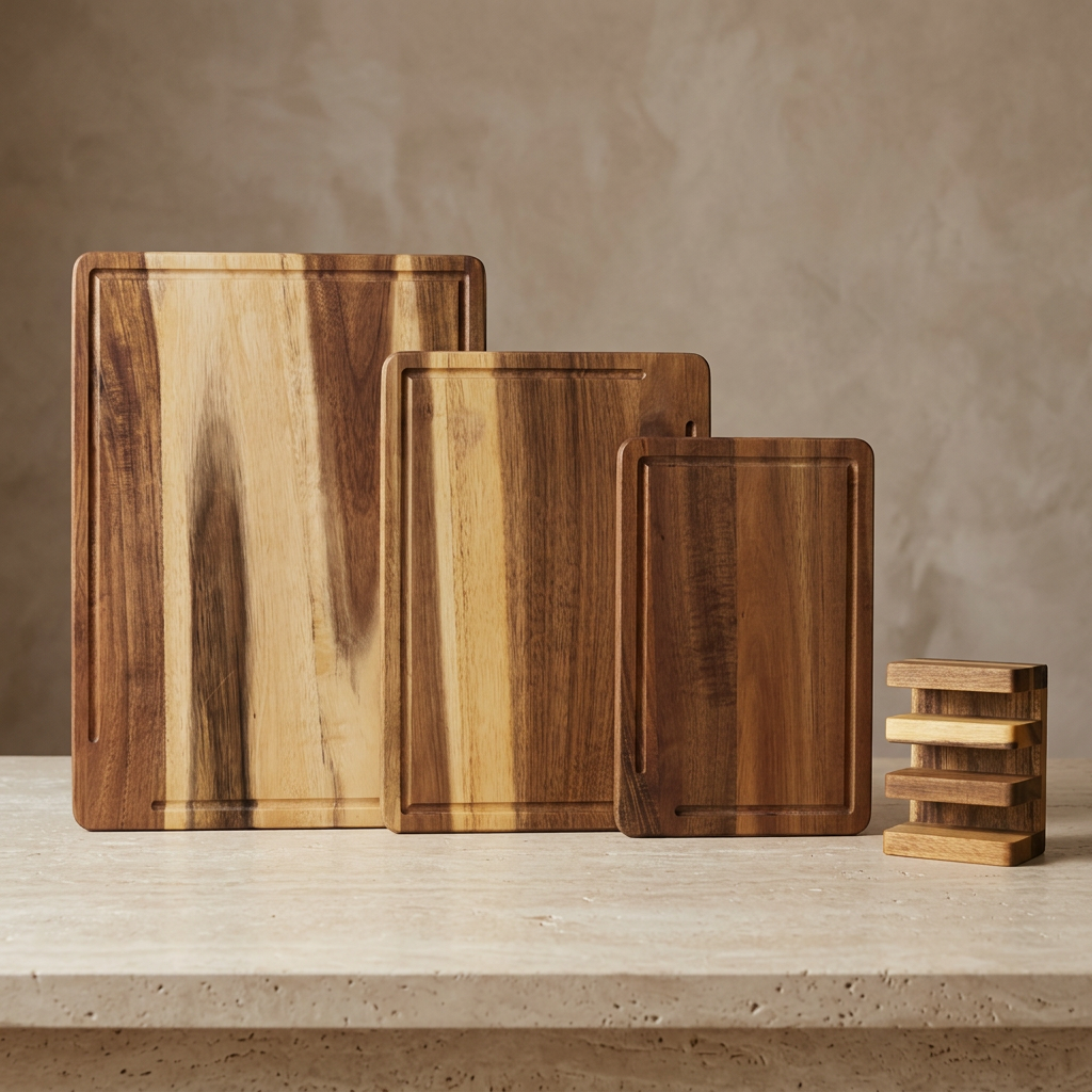 Acacia Chopping Board Trio
