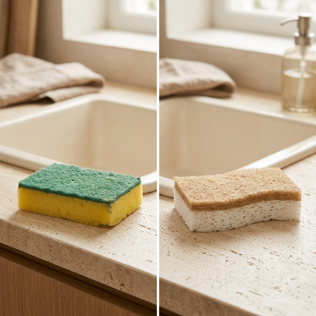 Plant-Based Kitchen Sponges - 12 Pack