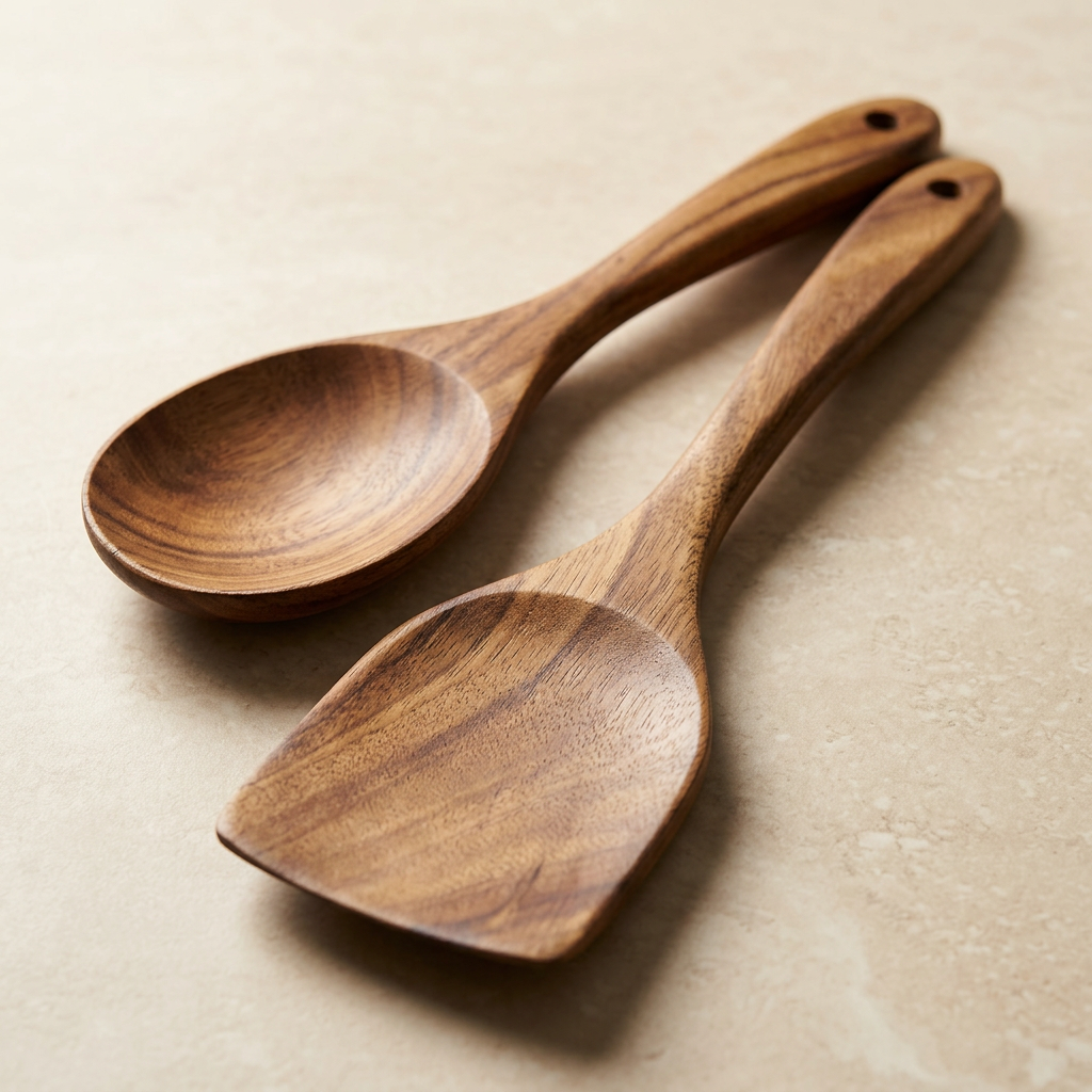 9-Piece Teak Utensil Set