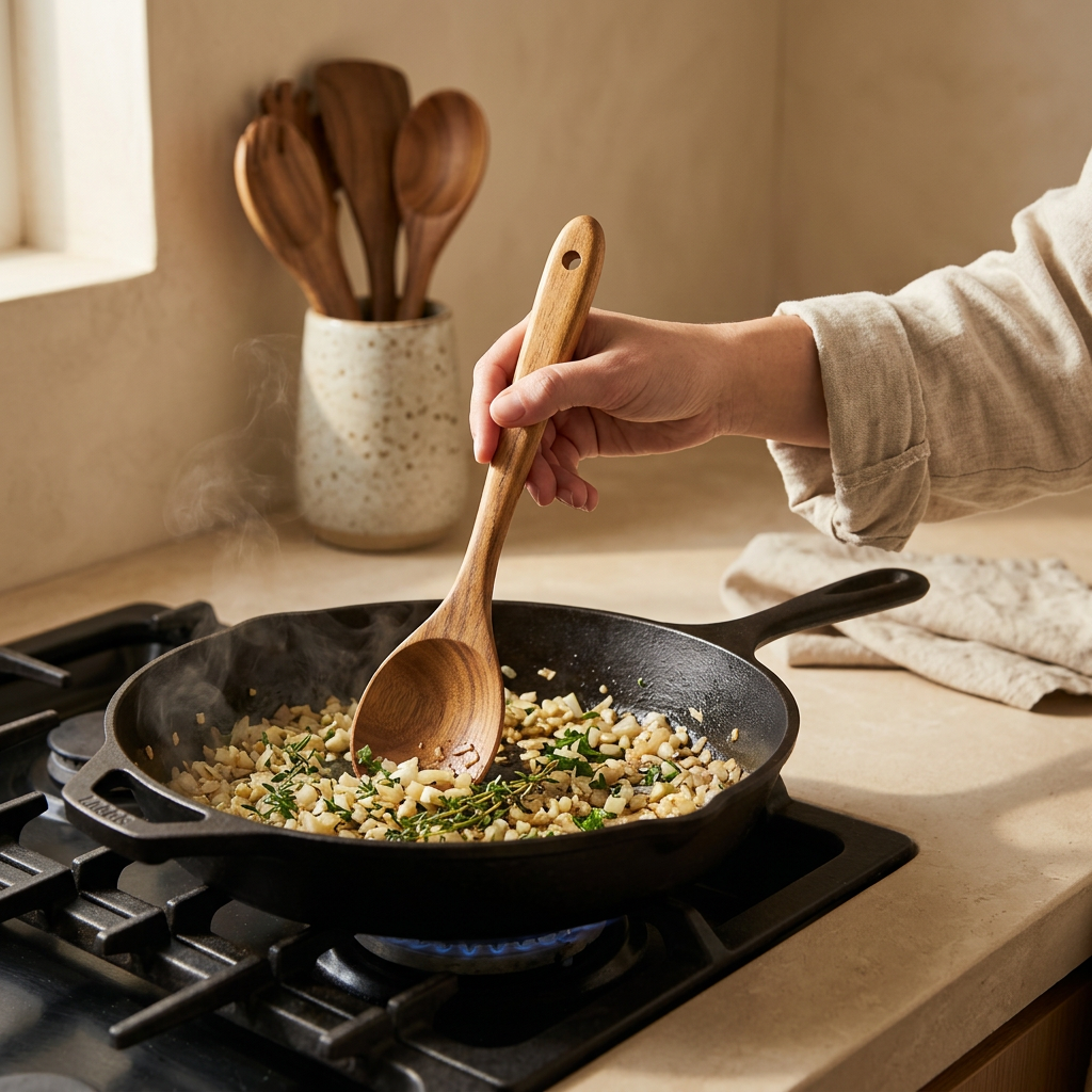 9-Piece Teak Utensil Set
